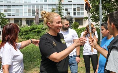 Спортно училище „Васил Левски“ – Пловдив отбеляза Деня на олимпийския огън 7