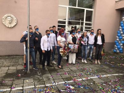 Изпращане на випуск 2019/2020 г. - СУ Васил Левски - Пловдив